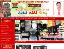 Tablet Screenshot of calithai8.com